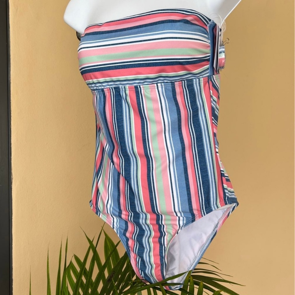 💯New Splendid one piece stripped bathing suit🔥